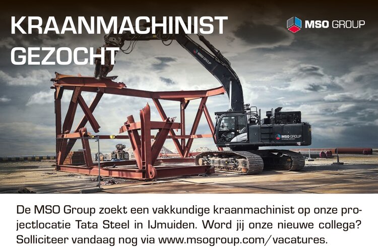 Kraanmachinist Projectlocatie IJmuiden