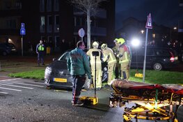 Zware aanrijding op Lange Nieuwstraat in IJmuiden