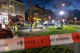 Zware aanrijding op Lange Nieuwstraat in IJmuiden