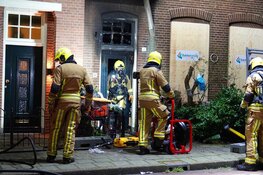 Brand laaide weer op in woning Santpoort-Noord