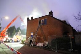 Brand laaide weer op in woning Santpoort-Noord