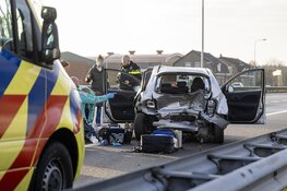 Gewonde bij zwaar ongeval op de A208 bij Velserbroek