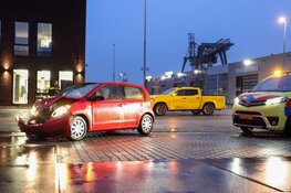 Geen gewonden wel veel schade bij botsing in Velsen - Noord