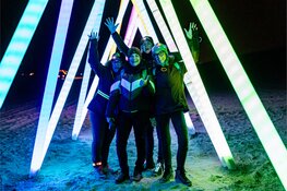 6.500 deelnemers genieten van lichtspektakel tijdens 4e editie Zandvoort Light Walk