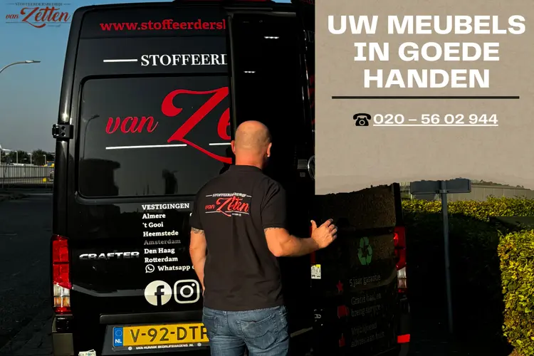 Welkom bij Stoffeerdersbedrijf Van Zetten, dé meubelstoffeerderij IJmuiden