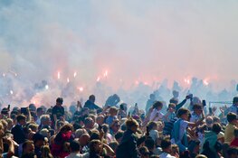 Telstar na 47 jaar terug in Eredivisie, Huldigingsfeest op plein