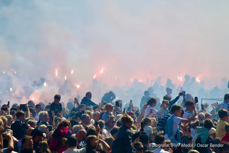 Telstar na 47 jaar terug in Eredivisie, Huldigingsfeest op plein