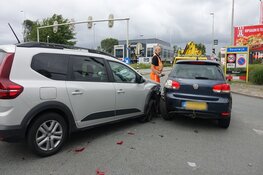 Veel schade bij ongeval in Velsen-Noord