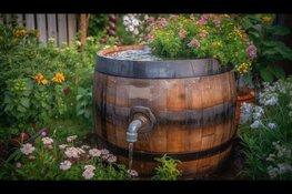 Bespaar water en geld met een regenton