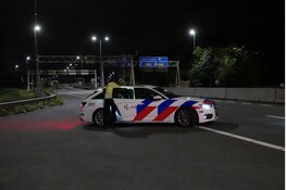 Automobilist aangehouden na eenzijdig ongeval bij Velsertunnel
