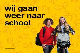 ‘Wij gaan weer naar school’ campagne van start.