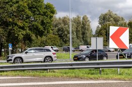 File op A22 door ongeval in Velsertunnel