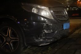 Taxichauffeur aangehouden na botsing tegen verkeersbord