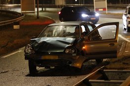 Automobilist neemt verkeerde afrit en veroorzaakt ongeval op N208