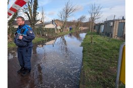 Straten onder en Grip 2 na breuk in waterleiding