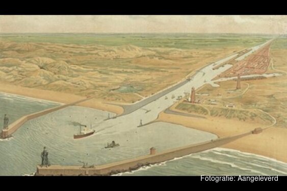 New York, Amsterdam, IJmuiden? Hoe de havenstad een prominente plek in de Bosatlas veroverde