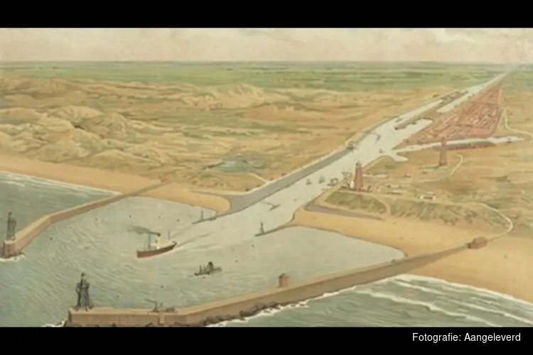 New York, Amsterdam, IJmuiden? Hoe de havenstad een prominente plek in de Bosatlas veroverde
