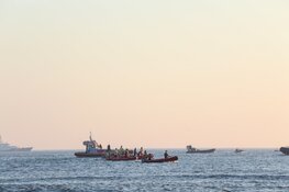 Burgers helpen bij zoekactie vermist persoon in Noordzee bij IJmuiden