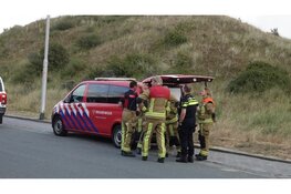 Brandweer voorkomt uitbreiding van duinbrand in IJmuiden