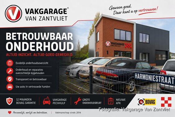 Betrouwbaar onderhoud, altijd goed geregeld bij Vakgarage Van Zantvliet