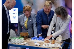 Koning bezoekt De Rijke Noordzee en Ecowende: natuur als voorwaarde voor energie- en voedselzekerheid