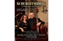 Uitgeester contrabassist brengt Schubert naar Santpoort-Noord