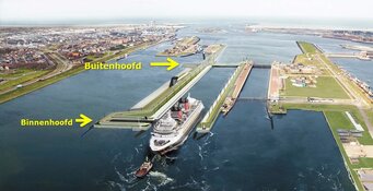 Rijkswaterstaat sluit drie sluizen IJmuiden