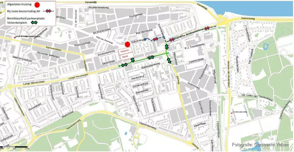 Werkzaamheden kruising Engelmundusstraat