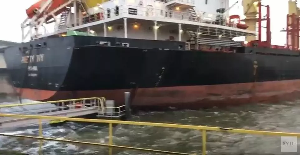 Storm treft IJmuiden