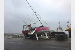Storm treft IJmuiden
