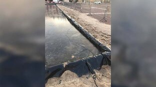 Vandalen vernielen ijsbaan op IJmuidens plein: "Genoeg kansloze zure volwassenen op deze planeet"