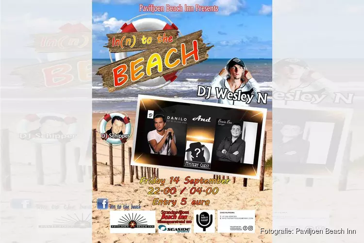 Paviljoen Beach Inn presents: In(n) to the Beach met o.a. Quincy Wilson uit House of Talent