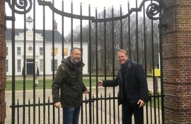 Vernieuwde entree Beeckestijn