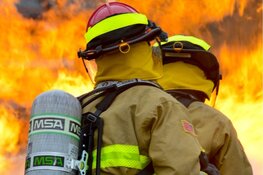 Autobrand in IJmuiden