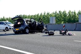 Meerdere gewonden na ongeluk A9, Wijkertunnel weer open
