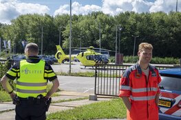 Fietsster gewond na botsing tegen paaltje in Spaarnwoude