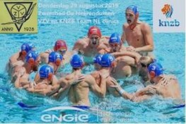 Nederlands Heren waterpolo team bij VZV