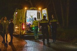 Motorrijder botst op hert in Driehuis