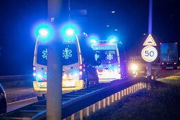 Fietser ernstig gewond na ongeval Rijksweg Velsen-Zuid