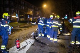 Gewonde en aanhouding bij botsing tegen boom in Velserbroek