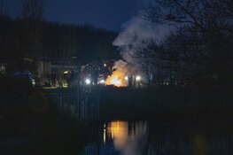 Scheepsbrand blijkt buitenbrandje te zijn in Velserbroek