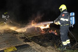 Scheepsbrand blijkt buitenbrandje te zijn in Velserbroek